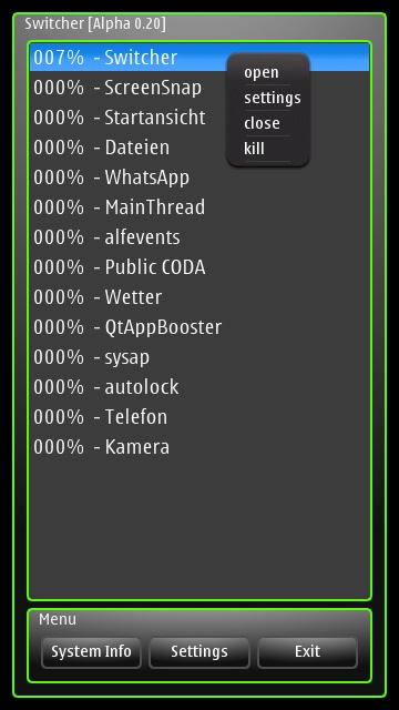 Switcher alpha screenshot 22