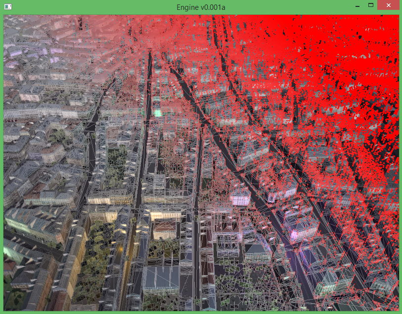 Wireframe and vertex debug modes.