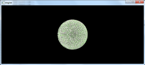 Icosahedron sphere with 5x subdivision, over 61k vertices.