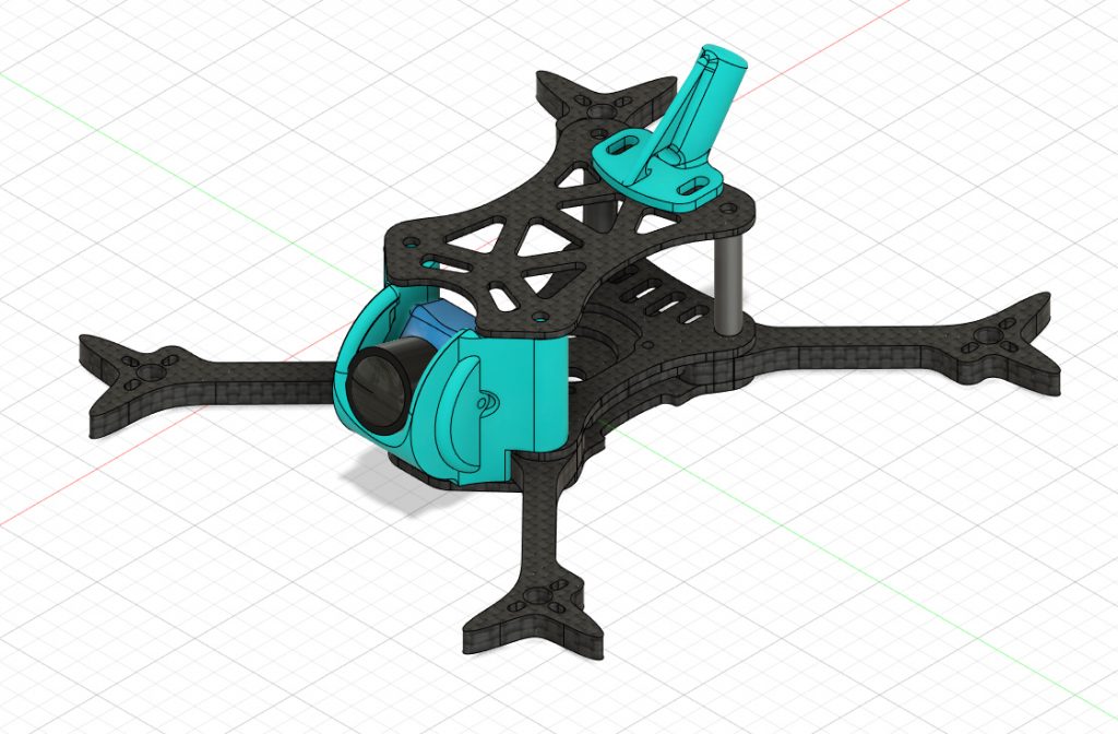 final cad design of the vtx-slayer-one